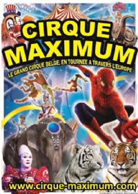 Le Cirque Maximum. Le mercredi 10 juillet 2013 à MIMIZAN. Landes. 
